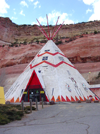 Tee-Pee Trading Post in Lupton, Arizona