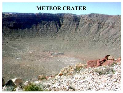Meteor Crater in Northern Arizona along Route 66