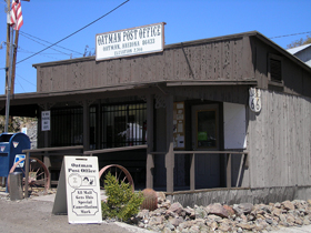 The Oatman, Arizona Post Office today