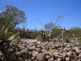 Clanton and McLaury Graves, Tombstone Boot Hill