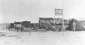 Fire destroys the OK Corral in 1882