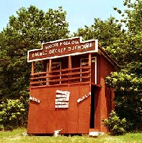 Double Decker outhouse in Dover, Arkansas