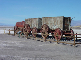 20-mule team wagon