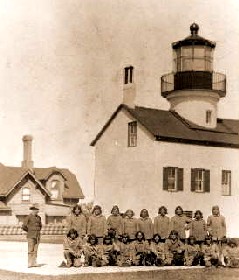Hopi inmates at Alcatraz