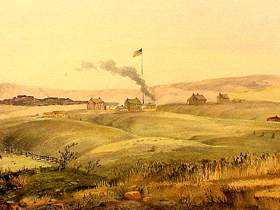 Benicia Barracks, 1850