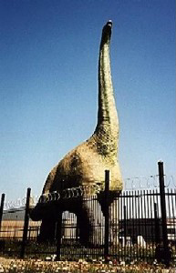 Benny the Dinosaur at Benicia, California