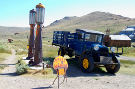 Bodie, California gas pumps