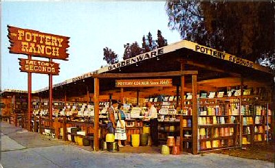 Pottery Ranch 1950s Monrovia California