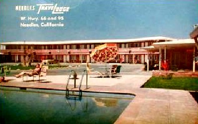 Needles, California Travel Lodge on Route 66