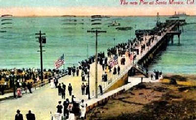 Santa Monica Pier in California
