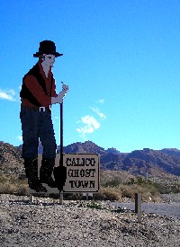 Entrance to Calico, California
