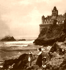 Cliff House and Seal rocks, 1907