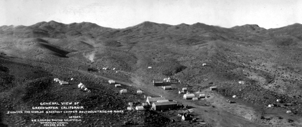 Greenwater Mining District, Death Valley, California,1906.