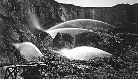 Hydraulic Mining in California