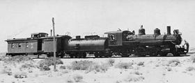 Narrow Guage Railroad called the Slim Princess passed through Laws