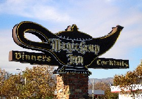 The Magic Lamp Inn in Rancho Cucamonga, California