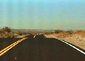 A stretch of the National Old Trails Highway