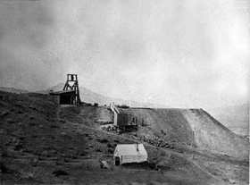 Funeral Creek Copper Mine, California