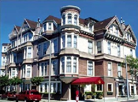 Queen Anne Hotel in San Francisco, California.
