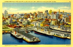 Vintage San Francisco Postcard