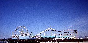 Amusement Park at Santa Monica Pier.