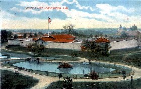 Sutter's Fort in Sacramento, California