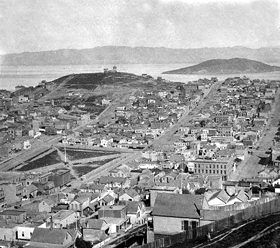 Telegraph Hill, San Francisco, 1970