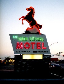 New Corral Motel in Victorville, California