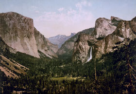 Yosemite Valley by William Henry Jackson