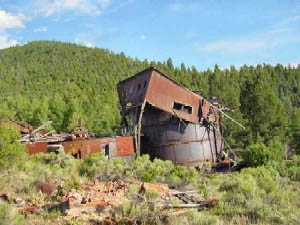Red Bandanna Mine, Kathy Weiser, July, 2003