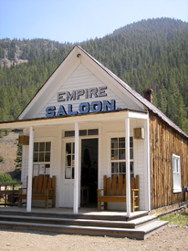 Empire Saloon in Custer, Idaho