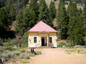 Custer, Idaho School Museum 