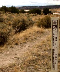Ruts of the Emigrant Trail near Massacre Rocks