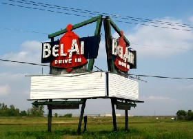 Bel-Air Drive-in in Mitchell, Illinois