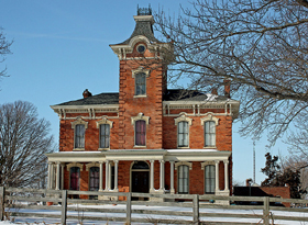 Caldwell Mansion, Chatham, Illinois