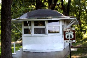 The Streetcar Diner behind the Roadhouse in Gardner, Illinois