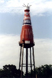 World's largest catsup bottle