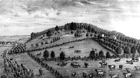 The old Gillette Farm in Elkhart, Illinois