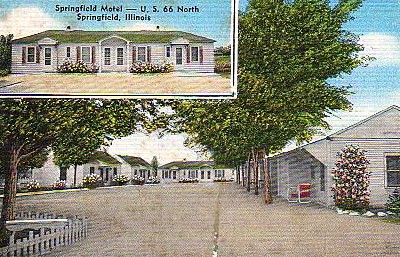 Springfield Motel on Route 66 in Springfield, Illinois