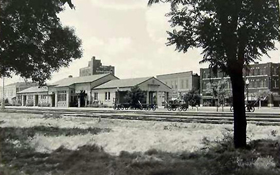 Vintage Abilene, Kansas postcard.