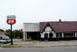 Old Phillips 66 in Baxter Springs, Kansas