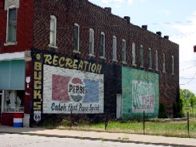 Mural in Galena Kansas on Route 66