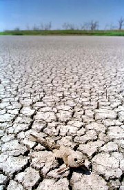 Severe drought in Kansas