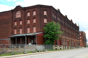Old factory in Leavenworth, Kansas