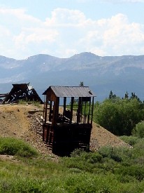 Leadville Mine on Silver King Road