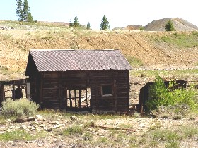 Silver King Road in Leadville, Colorado