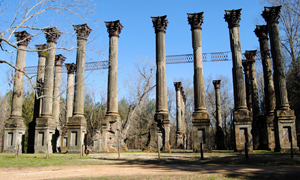 Windsor Ruins near Port Gibson, Mississippi