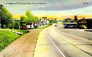 Route 66 through Rolla, Missouri