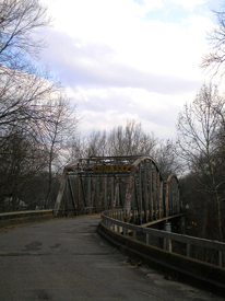 Steel Truss Bridge in Devil's Elbow, Missouri