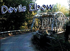 Steel Truss Bridge in Devil's Elbow, Missouri